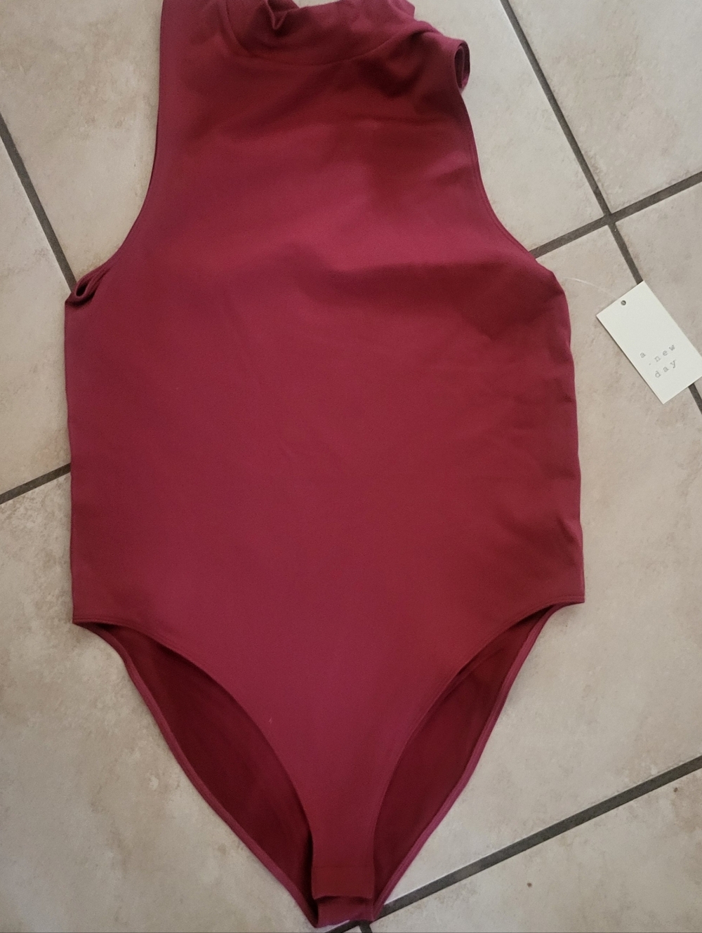 a New Day Red Large Bodysuit